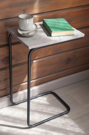 Стол придиванный SHT-CT9 Hesby ЛДСП/Бетон чикаго арт.She_7118870402