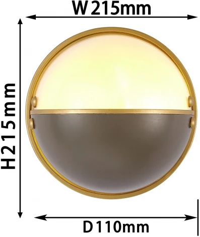 Настенный светильник Favourite Radius 2935-1W