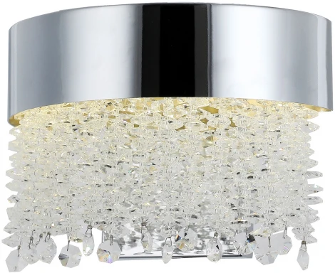 Бра Lussole Starr LSP-7477 (LED, 220V, хрусталь, подвески)