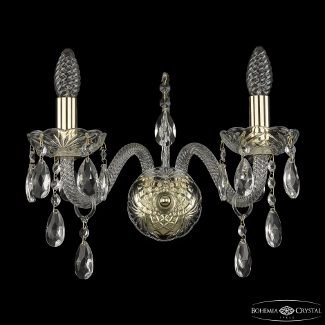 Бра Bohemia 105 105B/2/165 G (220V, подвески, подсвечник, свеча)