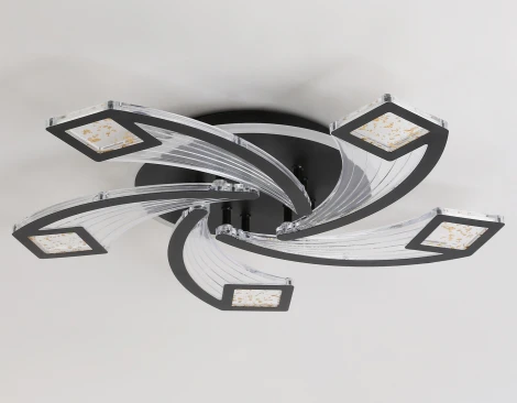 Потолочная люстра Ambrella ACRYLICA FA4478 (LED, 220V, пульт управления)