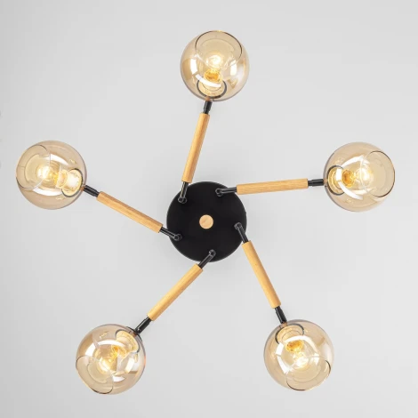 Потолочная люстра на штанге Citilux Tika CL133151 (220V, шарики)