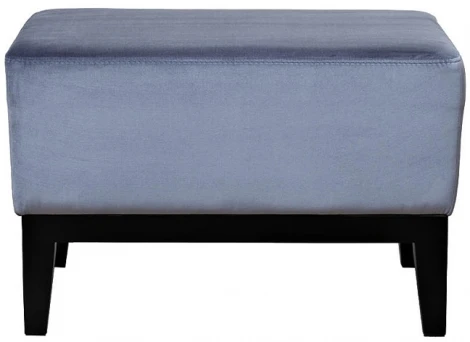 Пуфик Garda Decor STELLA-60-VELV SIN (Черный/Синий)
