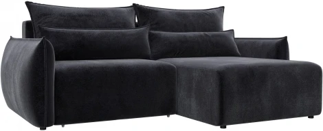Диван угловой Лига-051 НПБ угол универсальный Лига Диванов (Велюр) арт.128655