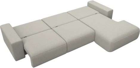 Диван угловой Лига-036 НПБ Классик Лонг правый угол Лига Диванов (Рогожка) арт.125462