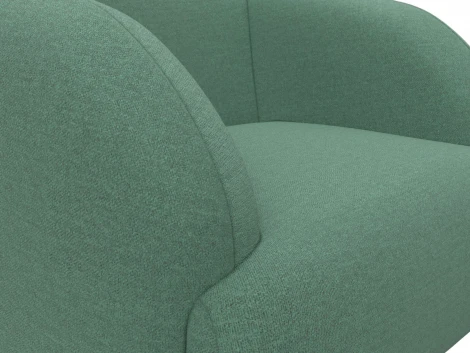 Кресло Лига-041 (Зеленый/Рогожка) Лига Диванов арт.125072