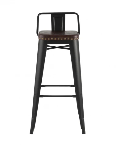 Стул барный TOLIX SOFT Черный матовый