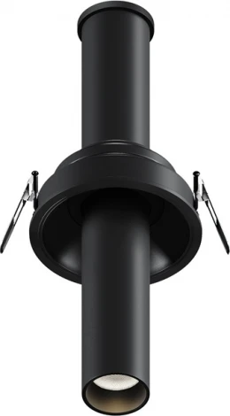 Встраиваемый светильник Maytoni Focus T C140RS-L200-7W3K-B (LED, 220V, круглые)