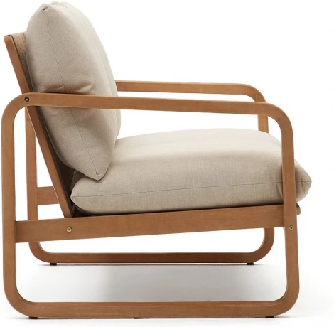 Sacaleta Уличный 2-местный диван из массива эвкалипта 142 см La Forma (ex Julia Grup) арт.158158