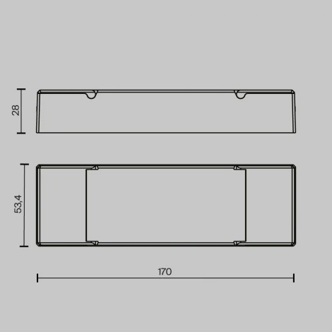 Контроллер DALI DT8 четырёхканальный 12-24VDC RGBW Maytoni 721017