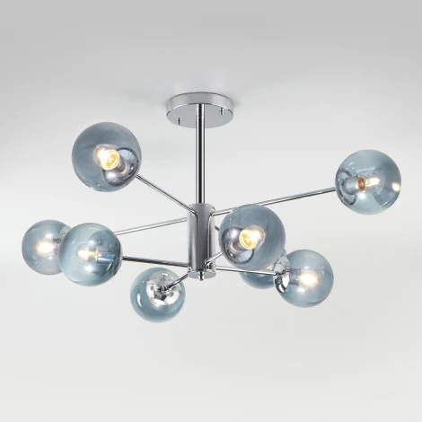 Потолочная люстра на штанге Eurosvet Ascot 30166/8 хром (220V)