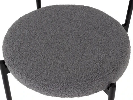 Стул ОГОГО Emaci (Искусственный мех/Серый)