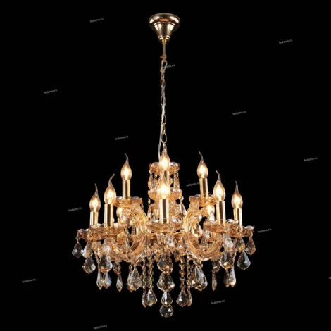 Crystal Lux Ines SP8+4 GOLD/AMBER