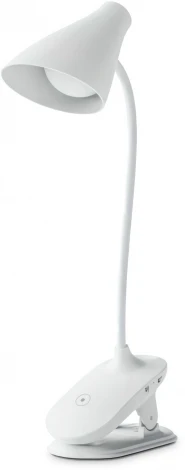 Офисная настольная лампа светодиодная, на прищепке Ambrella DESK DE705 (220V, выключатель)
