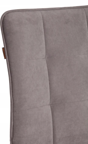 Стул обеденный Bari Tetchair (Флок/Серый,Черный) арт.24802