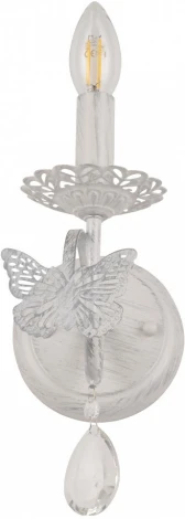 Бра Arte Milano AM346179 346179/1W WT+SL (220V, подвески, подсвечник, свеча)