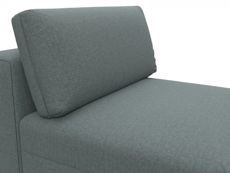 Модуль диван Лига-060 НПБ (ЛДСП,Брус,Фанера,Рогожка/Серый) Лига Диванов 129725