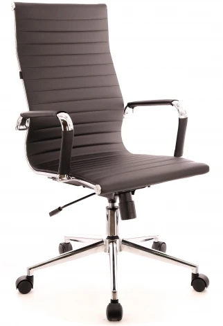 Компьютерное кресло Rio T экокожа черный