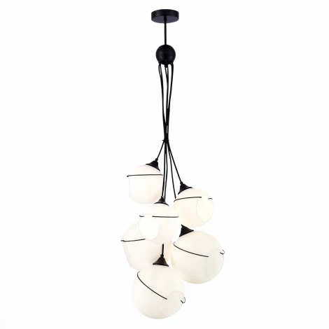 Подвесной светильник Evoluce Satturo SLE103143-06 (220V, на проводе, шарики)