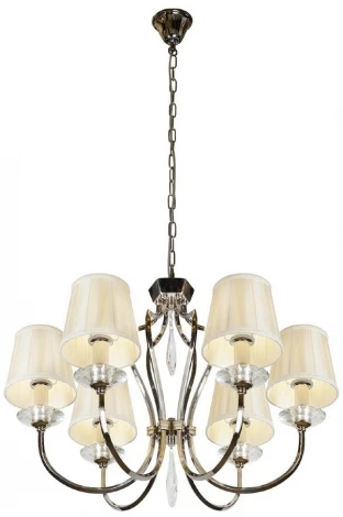 Подвесная люстра iLamp Charm P2508-6 nic (220V, на цепи)