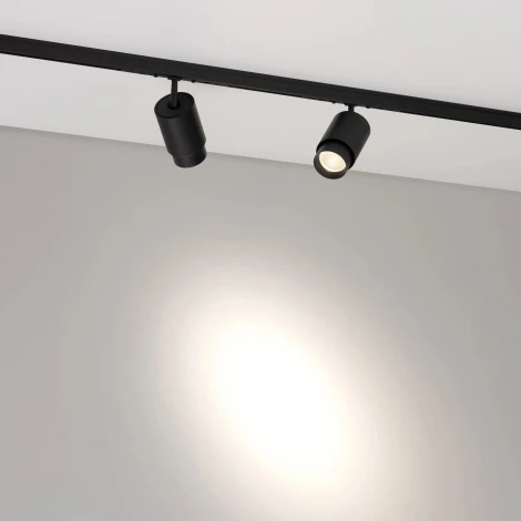 Трековый светильник MAG-MICROCOSM-SPOT-ZOOM-R38-5W Day4000 (BK, 10-55 deg, 24V) (Arlight, IP20 Металл) 050975