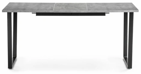 Стол раскладной Notta Лота Лофт 120 25 мм черный матовый / бетон 489617