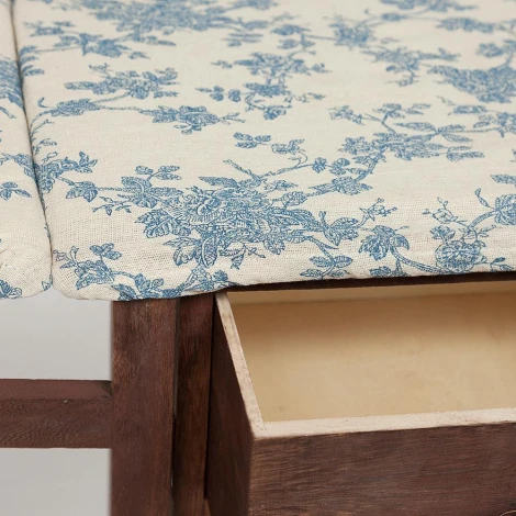 Гладильный комод с 1 корзиной и 1 ящиком Secret De Maison LA GRAN (mod.XD1156) brown (коричневый) (дерево павловния, мдф)