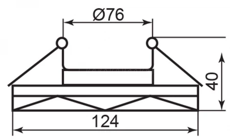 Встраиваемый точечный светильник Feron 20148 (220V)
