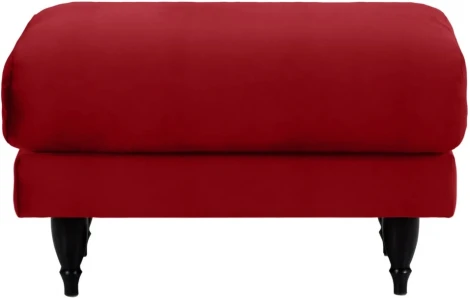 Пуф Italia ОГОГО (арт.334926), (Ткань/Красный)