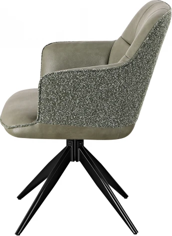 Стул обеденный Stool Group Naya зеленый экокожа букле арт.УТ000040788