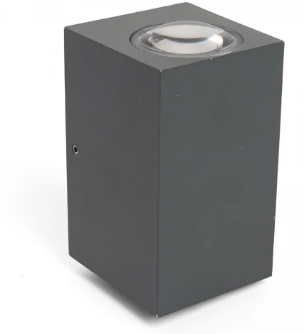 Архитектурная подсветка Feron Корфу 48488 DH055, 2*5W, 800Lm, 4000K, серый Бостон (LED, 220V, IP54)
