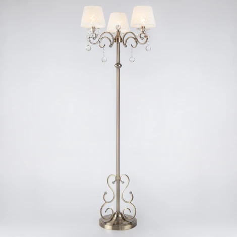 Торшер Eurosvet 1448 1448/3F античная бронза