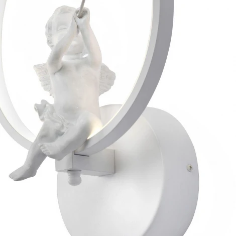 Настенный светильник V4667-0/1A (LED, 220V, круглые, кольцо, ангелы)