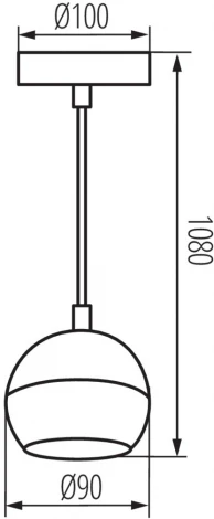 Подвесной светильник Kanlux GALOBA 33682 (220V)