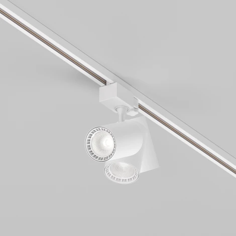 Трековый светильник Vuoro Trinity 4000K 10Вт 36° LED (трехфазный) Maytoni Technical TR029-3-10W4K-M-W (220V, круглые)