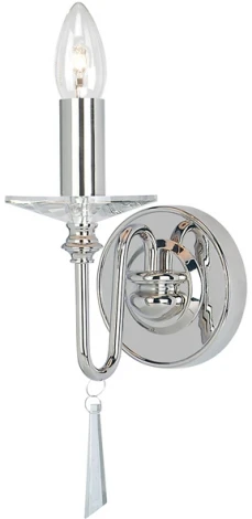 Бра Finsbury Park FP1-POL-NICKEL Elstead (220V, подвески, свеча)