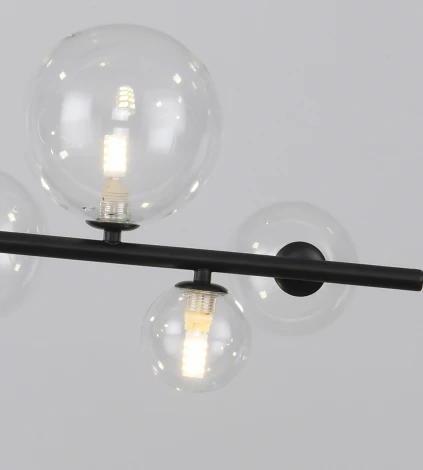 Подвесной светильник Kink Light Иона 09408-7,19 (220V, на тросе, шарики, кольцо)