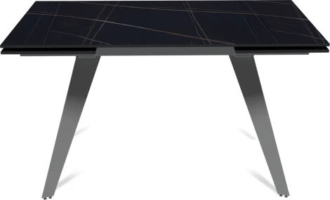 Стол раскладной Rhein (140+40+40), керамика матовая Blackgold Top Concept арт.21947