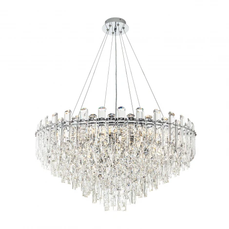 Подвесная люстра хрустальная Modelux ML.7088.800 CR