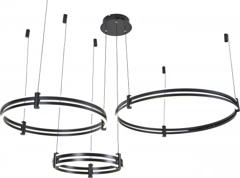 Подвесной светильник Zortes DUBLE-R ZRS.27510.03 (LED, 220V, на тросе, кольцо, IP21)