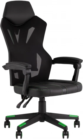 Кресло спортивное TopChairs Айронхайд зеленый УТ000036995