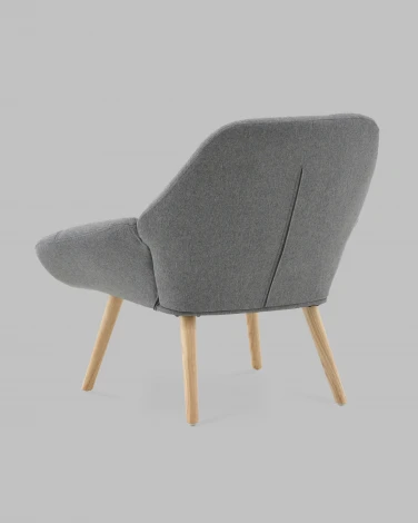 Кресло Олби Квадро серый Stool Group арт.УТ000040097