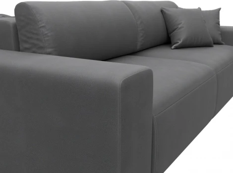 Диван прямой Лига-036 НПБ Классик Лига Диванов (Замша) арт.127661