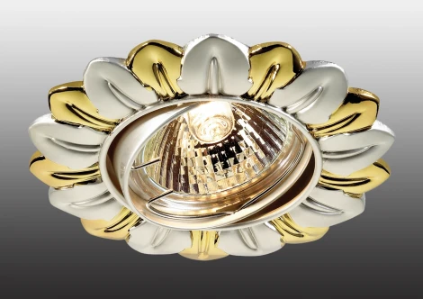 Встраиваемый точечный светильник Novotech Flower 369820