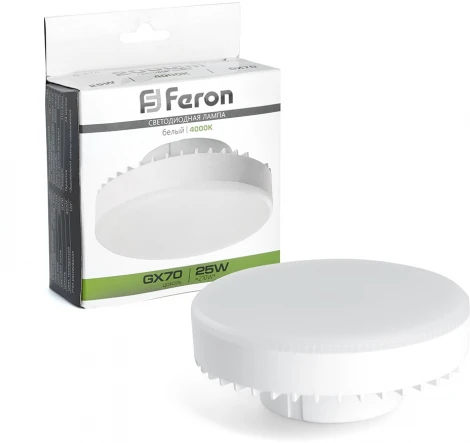 Лампа светодиодная Feron 38269 LB-474 GX70 25W 4000K