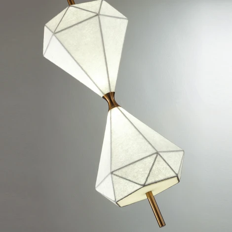 Подвесной светильник верт/горизонт. Odeon Light Sand Glass 7090/10L металл/ткань 4000K 220V (LED, на тросе)