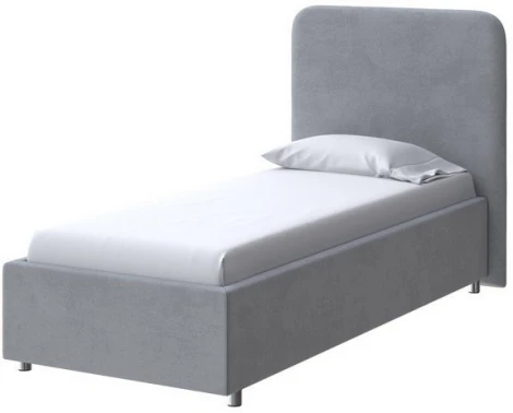 PROxSON Кровать Олаф (Ткань: Велюр Ultra Осенний туман) 80x200