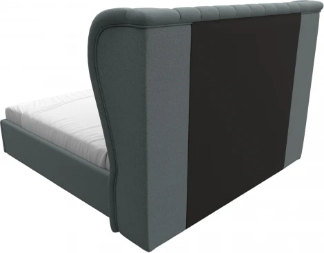 Кровать интерьерная Далия 180 (Серый/Рогожка) Лига Диванов арт.123078