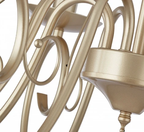 Подвесная люстра Arte Milano AM349159 349159/10 CG (220V, на цепи, подсвечник, свеча)