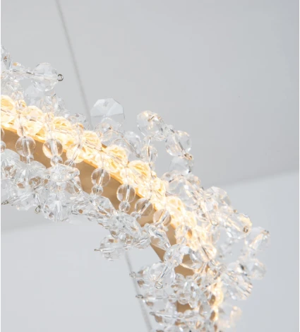 Подвесной светильник Kink Light Лаура 08243,36A (LED, 220V, на тросе, кольцо)